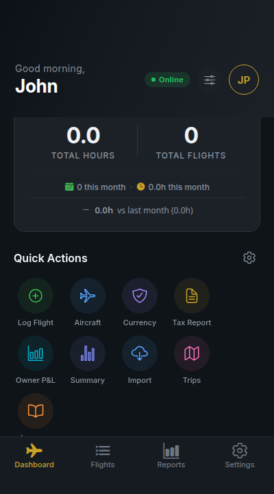 Wing Keeper Dashboard